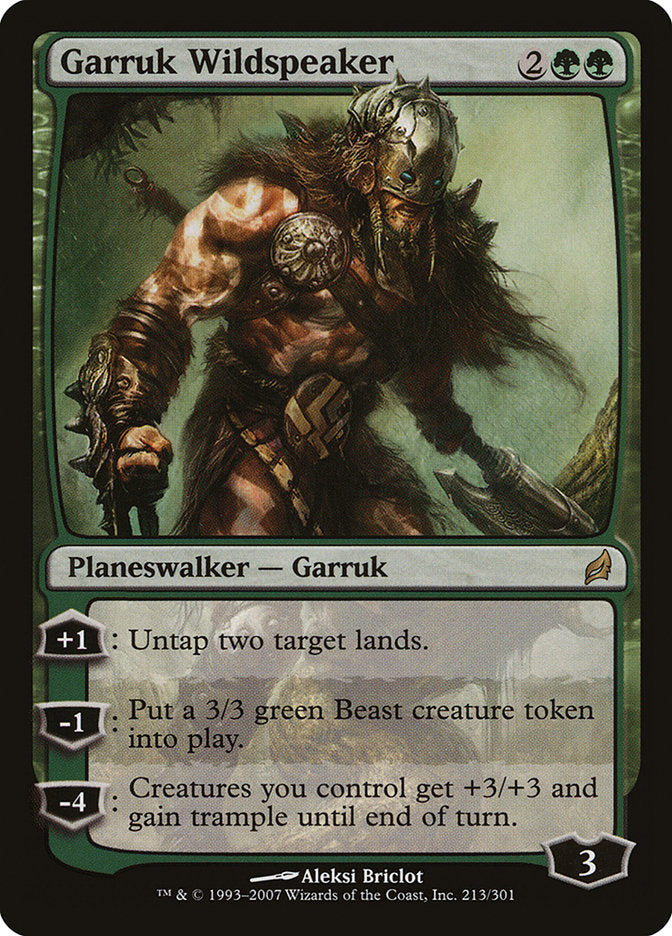 Garruk Wildspeaker [Lorwyn] | Boutique FDB TCG