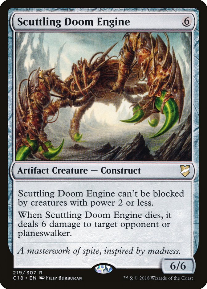 Scuttling Doom Engine [Commander 2018] | Boutique FDB TCG