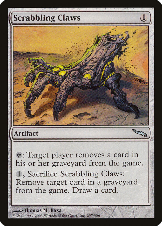 Scrabbling Claws [Mirrodin] | Boutique FDB TCG