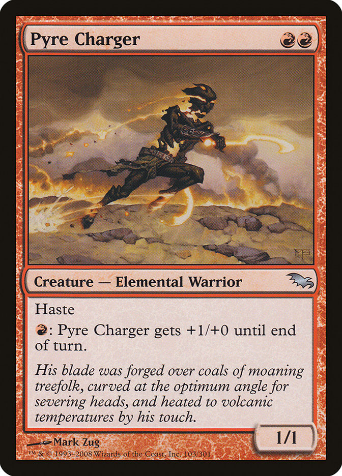 Pyre Charger [Shadowmoor] | Boutique FDB TCG