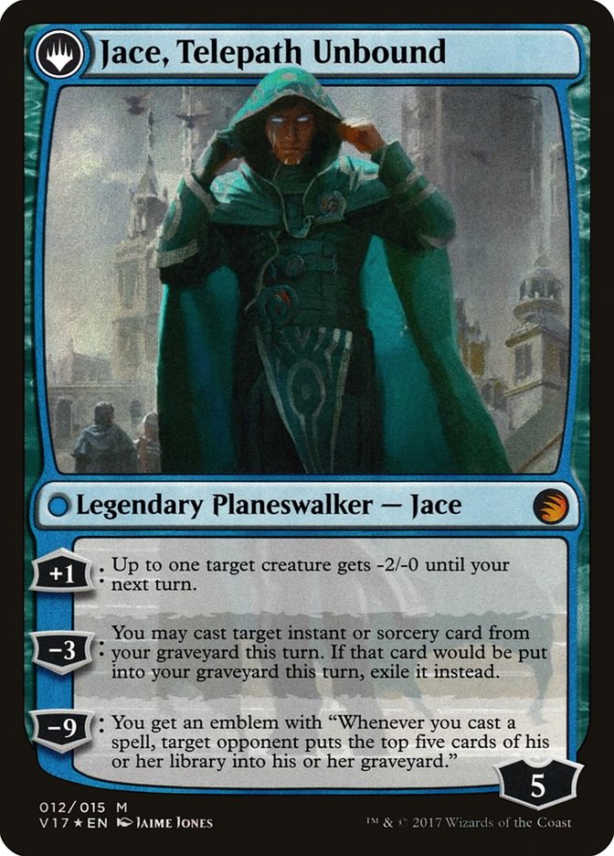 Jace, Vryn's Prodigy // Jace, Telepath Unbound [From the Vault: Transform] | Boutique FDB TCG