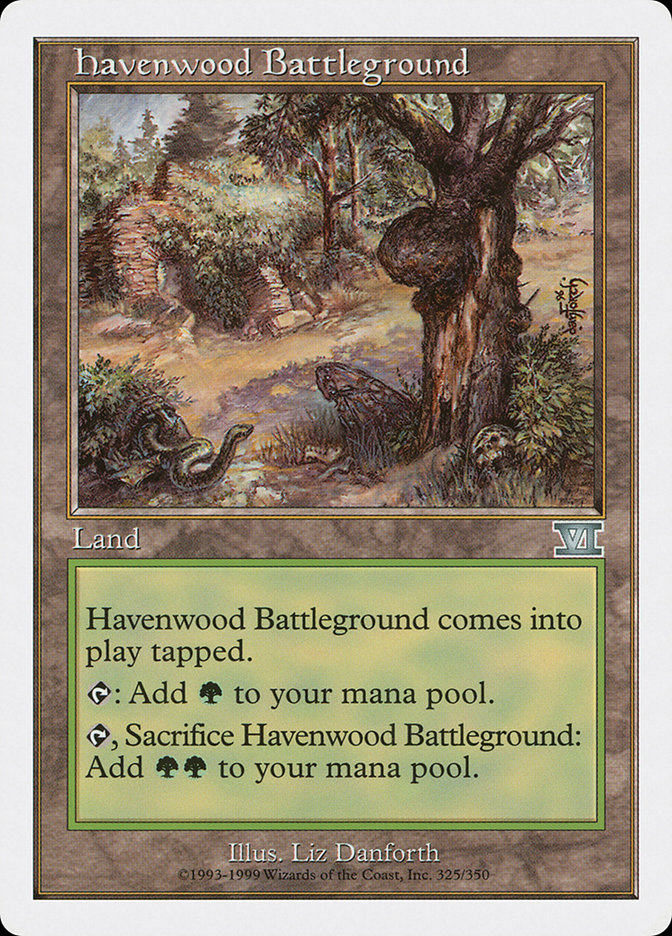 Havenwood Battleground [Classic Sixth Edition] | Boutique FDB TCG