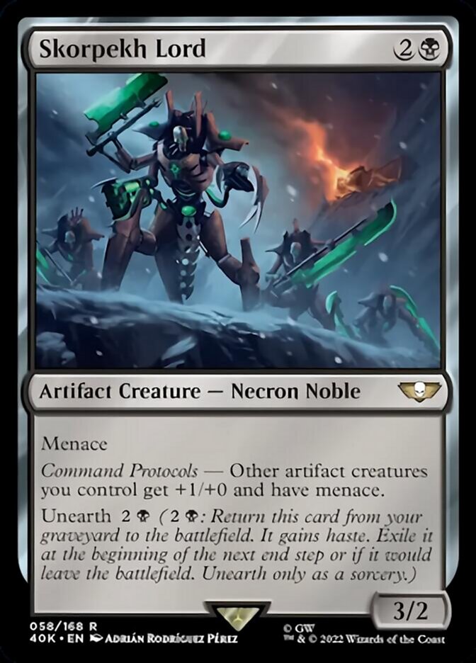 Skorpekh Lord [Warhammer 40,000] | Boutique FDB TCG