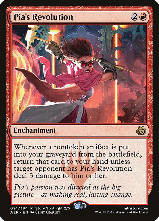 Pia's Revolution [Aether Revolt] | Boutique FDB TCG