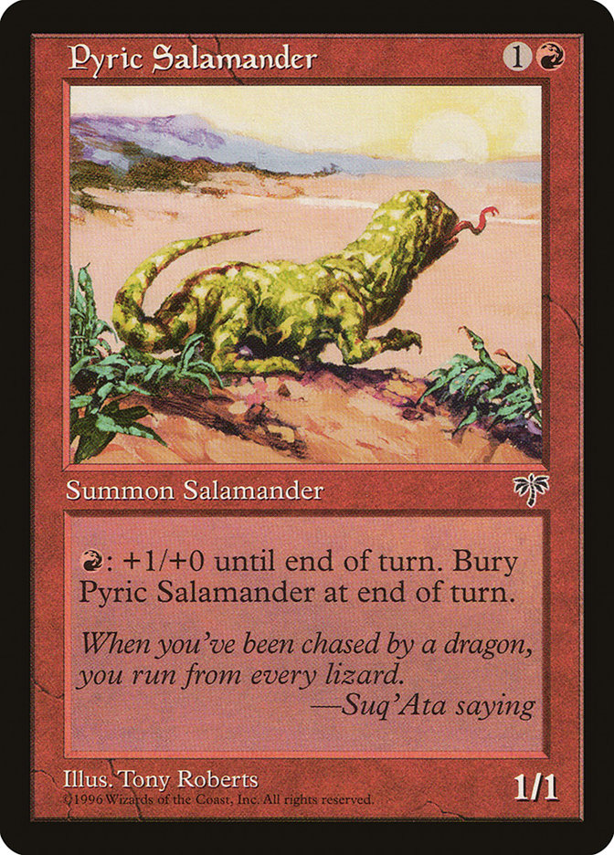 Pyric Salamander [Mirage] | Boutique FDB TCG