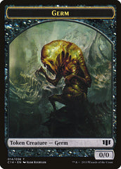 Germ // Zombie (016/036) Double-Sided Token [Commander 2014 Tokens] | Boutique FDB TCG