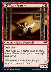 Weary Prisoner // Wrathful Jailbreaker [Innistrad: Crimson Vow] | Boutique FDB TCG