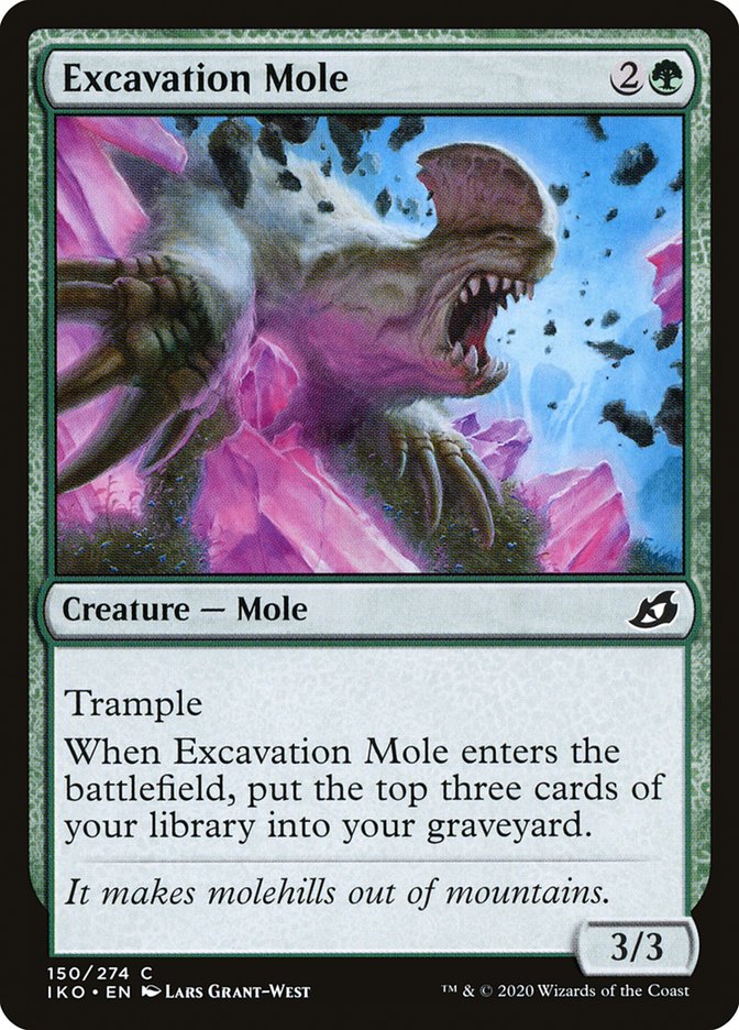 Excavation Mole [Ikoria: Lair of Behemoths] | Boutique FDB TCG