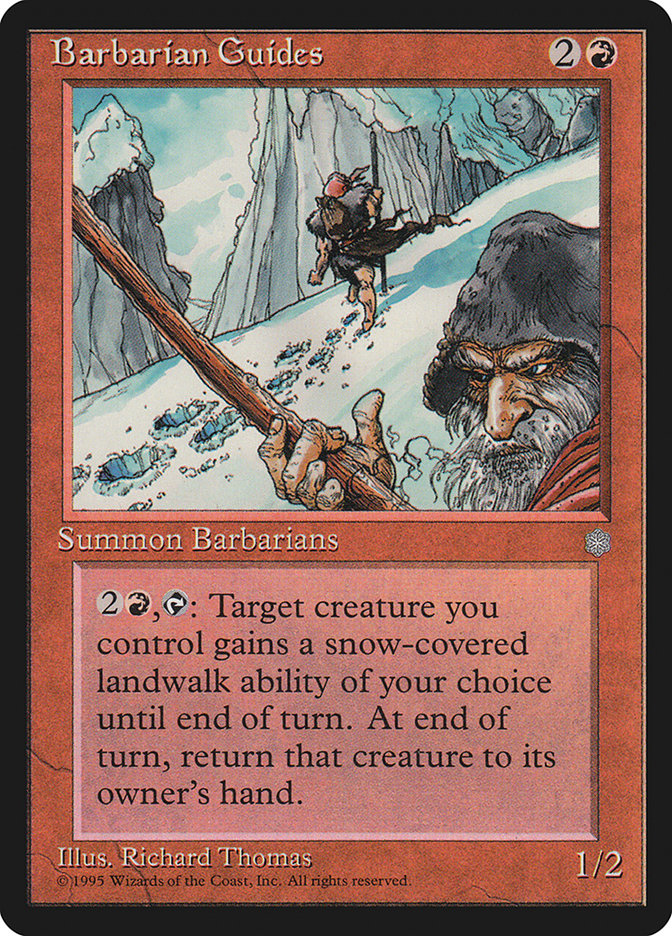 Barbarian Guides [Ice Age] | Boutique FDB TCG