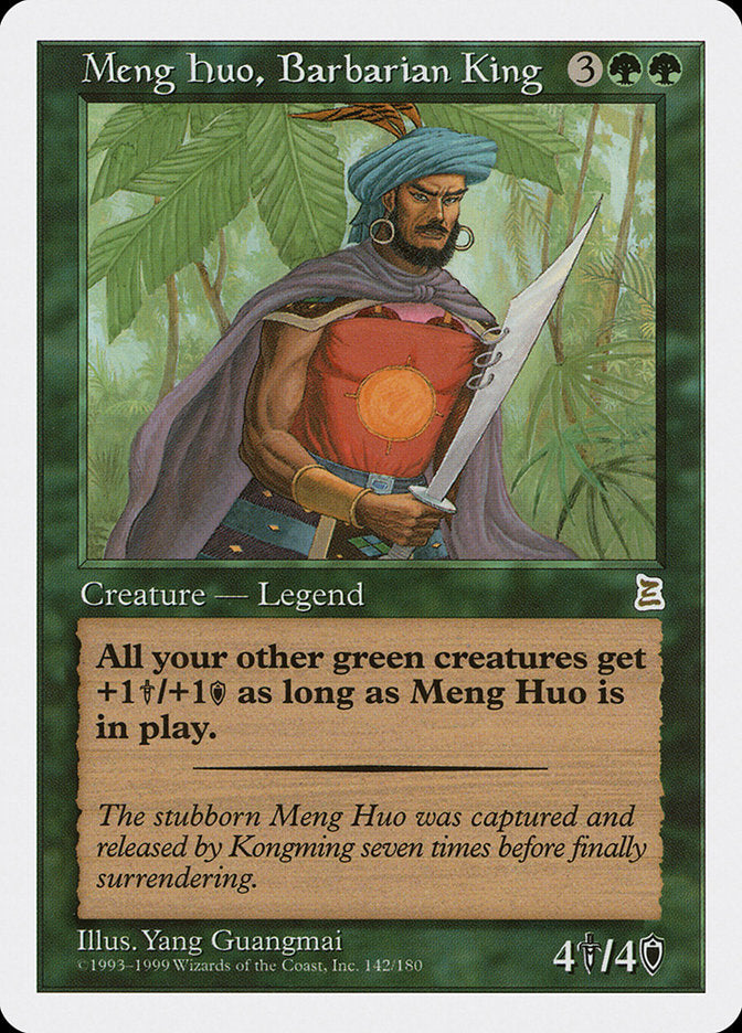 Meng Huo, Barbarian King [Portal Three Kingdoms] | Boutique FDB TCG