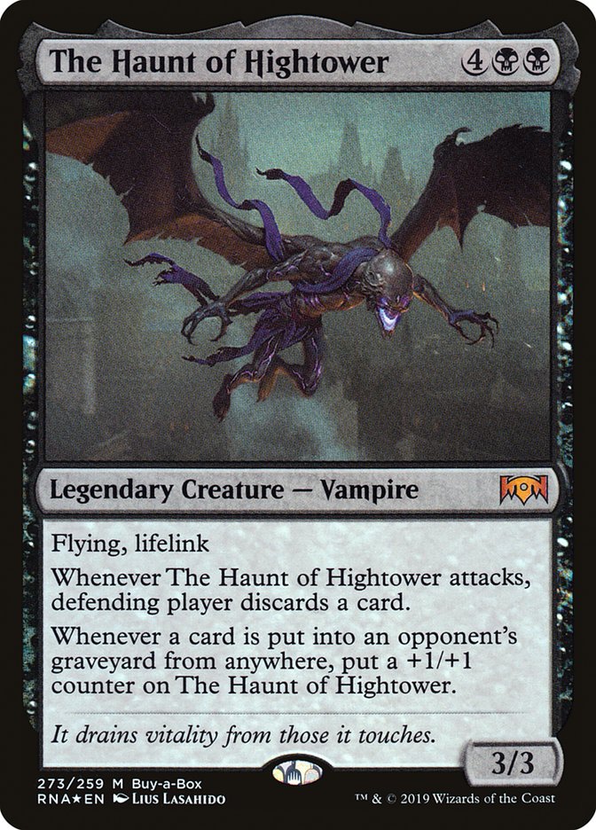 The Haunt of Hightower (Buy-A-Box) [Ravnica Allegiance] | Boutique FDB TCG