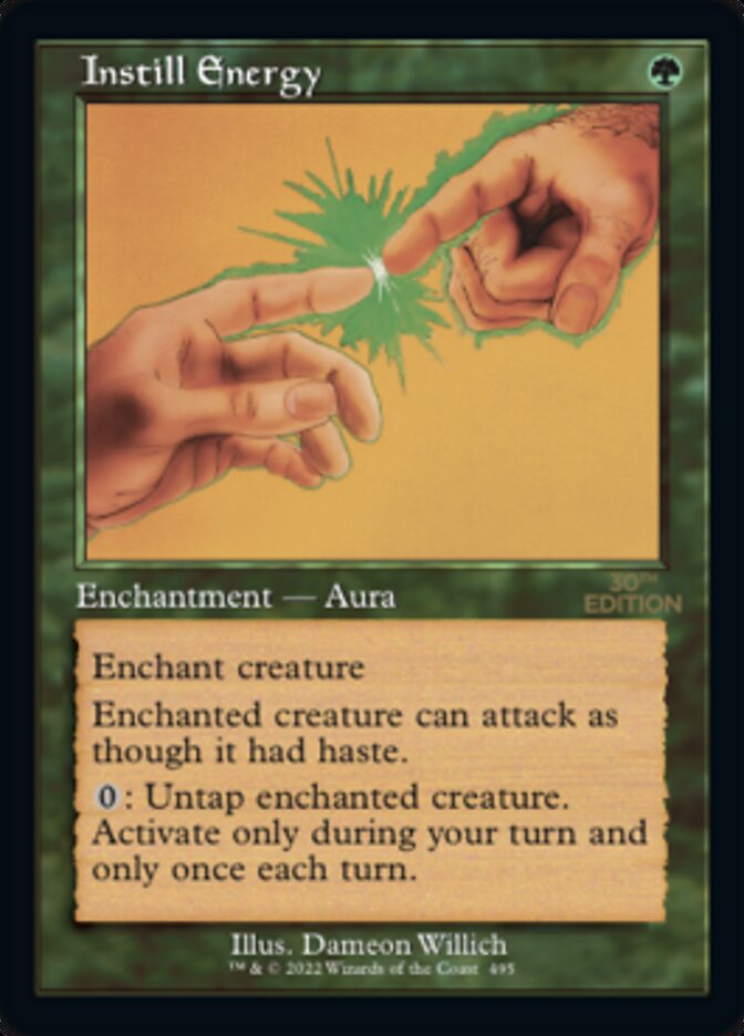 Instill Energy (Retro) [30th Anniversary Edition] | Boutique FDB TCG