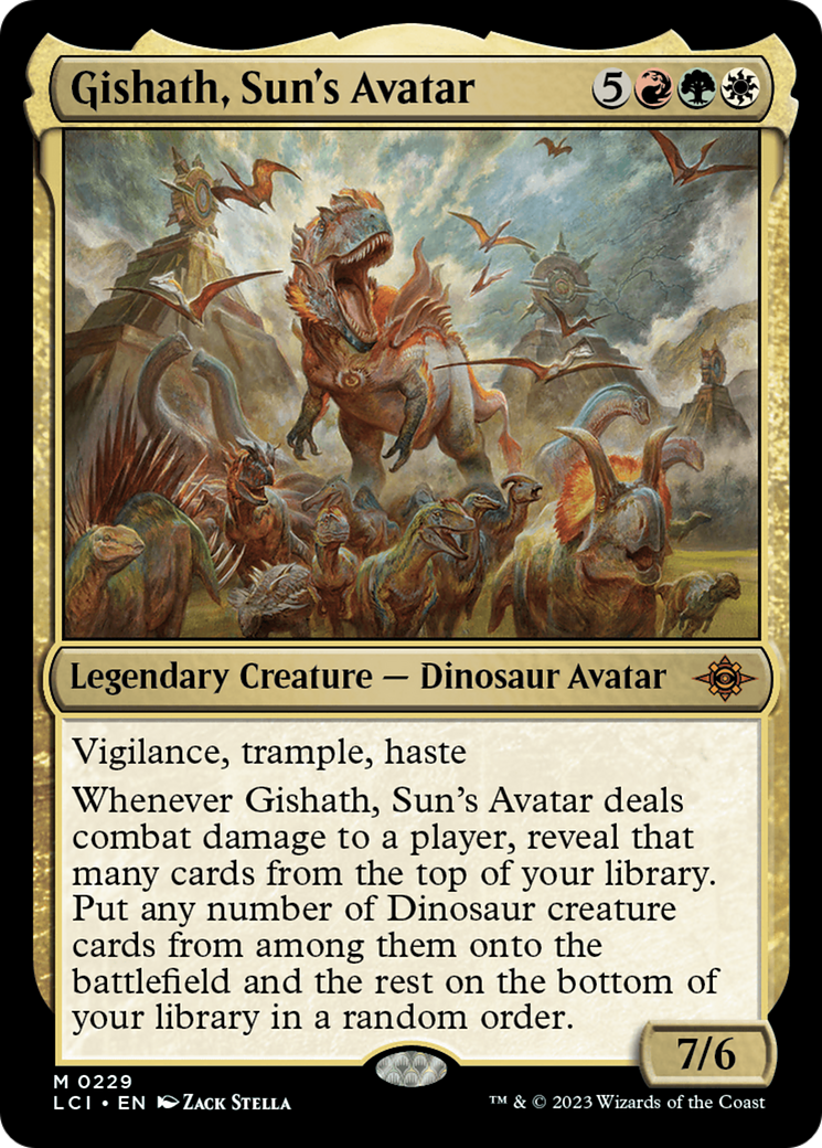 Gishath, Sun's Avatar [The Lost Caverns of Ixalan] | Boutique FDB TCG