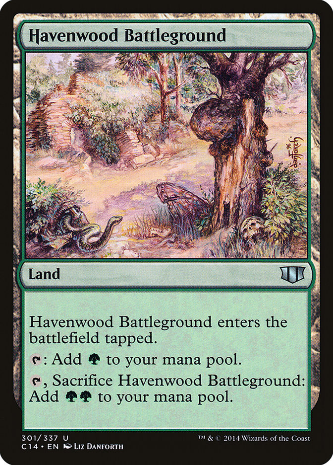 Havenwood Battleground [Commander 2014] | Boutique FDB TCG
