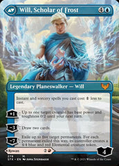 Rowan, Scholar of Sparks // Will, Scholar of Frost (Borderless) [Strixhaven: School of Mages] | Boutique FDB TCG