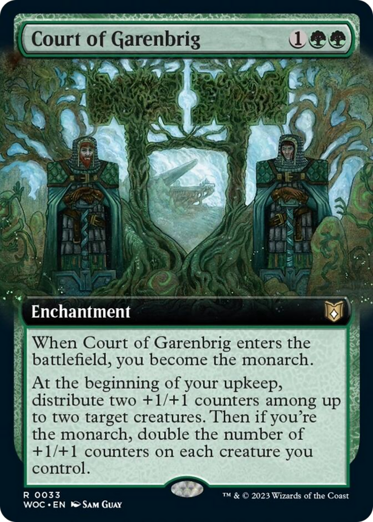 Court of Garenbrig (Extended Art) [Wilds of Eldraine Commander] | Boutique FDB TCG