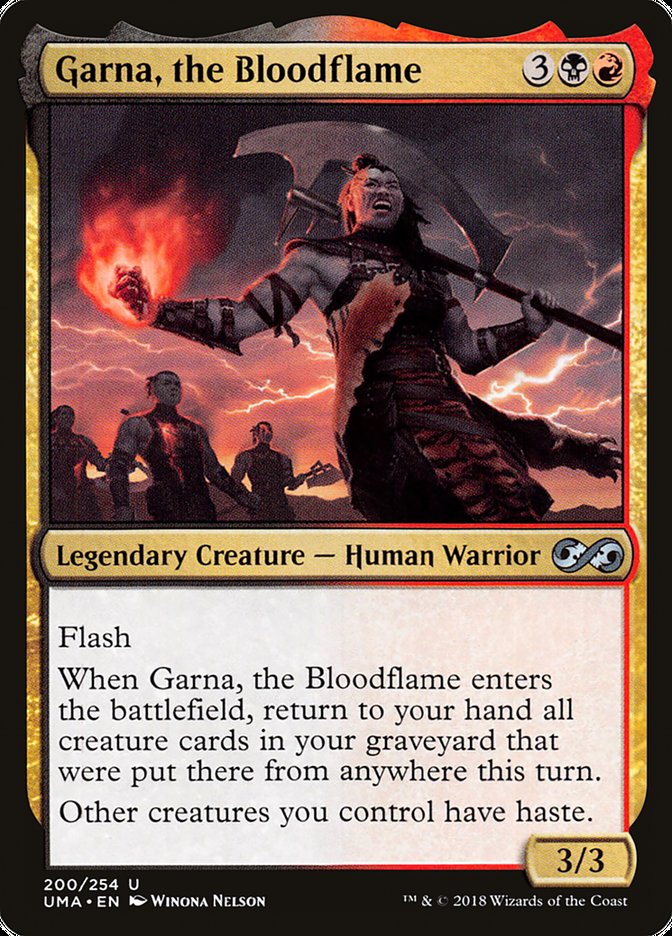 Garna, the Bloodflame [Ultimate Masters] | Boutique FDB TCG