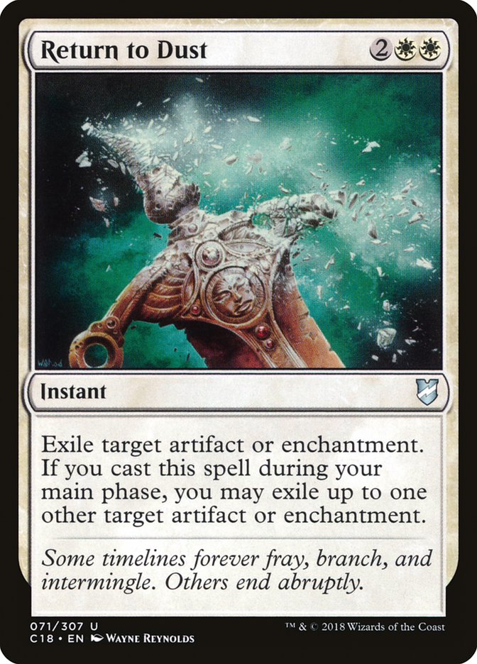 Return to Dust [Commander 2018] | Boutique FDB TCG