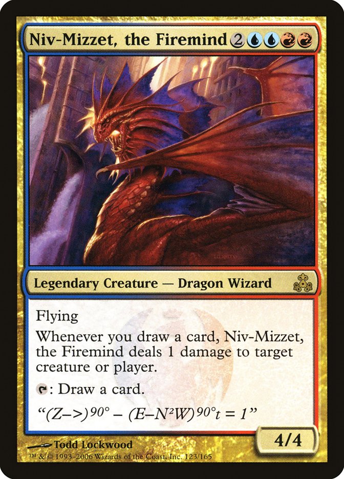 Niv-Mizzet, the Firemind [Guildpact] | Boutique FDB TCG