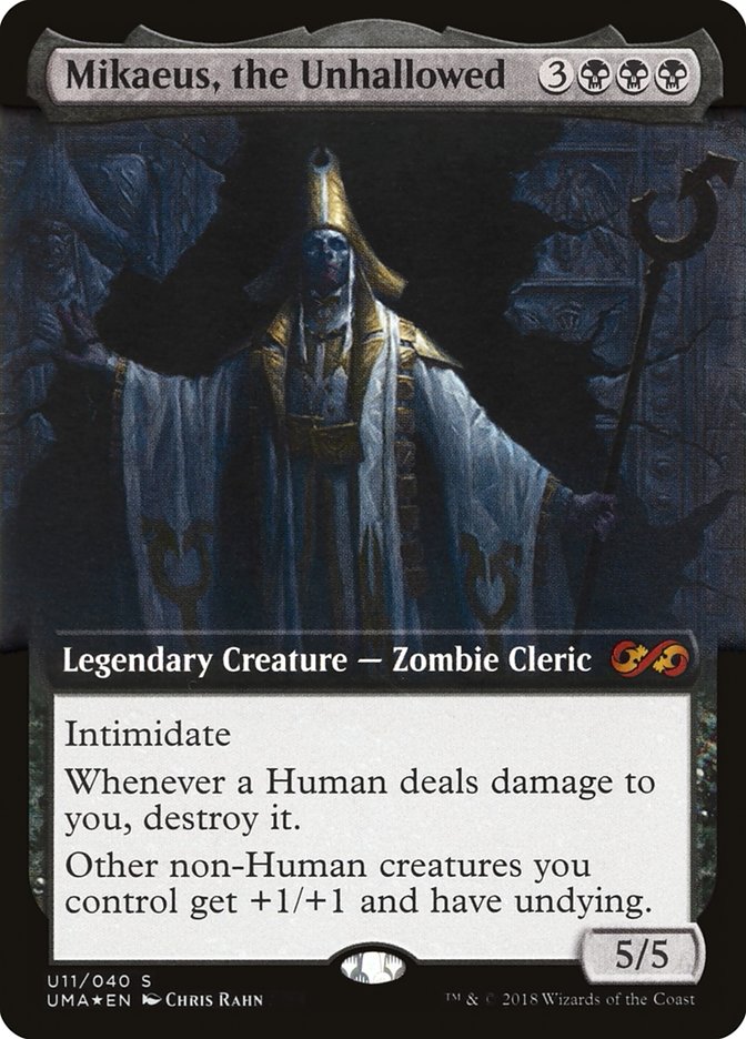 Mikaeus, the Unhallowed (Topper) [Ultimate Masters Box Topper] | Boutique FDB TCG
