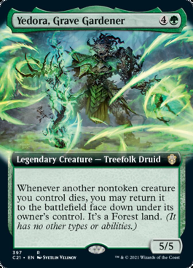 Yedora, Grave Gardener (Extended Art) [Commander 2021] | Boutique FDB TCG