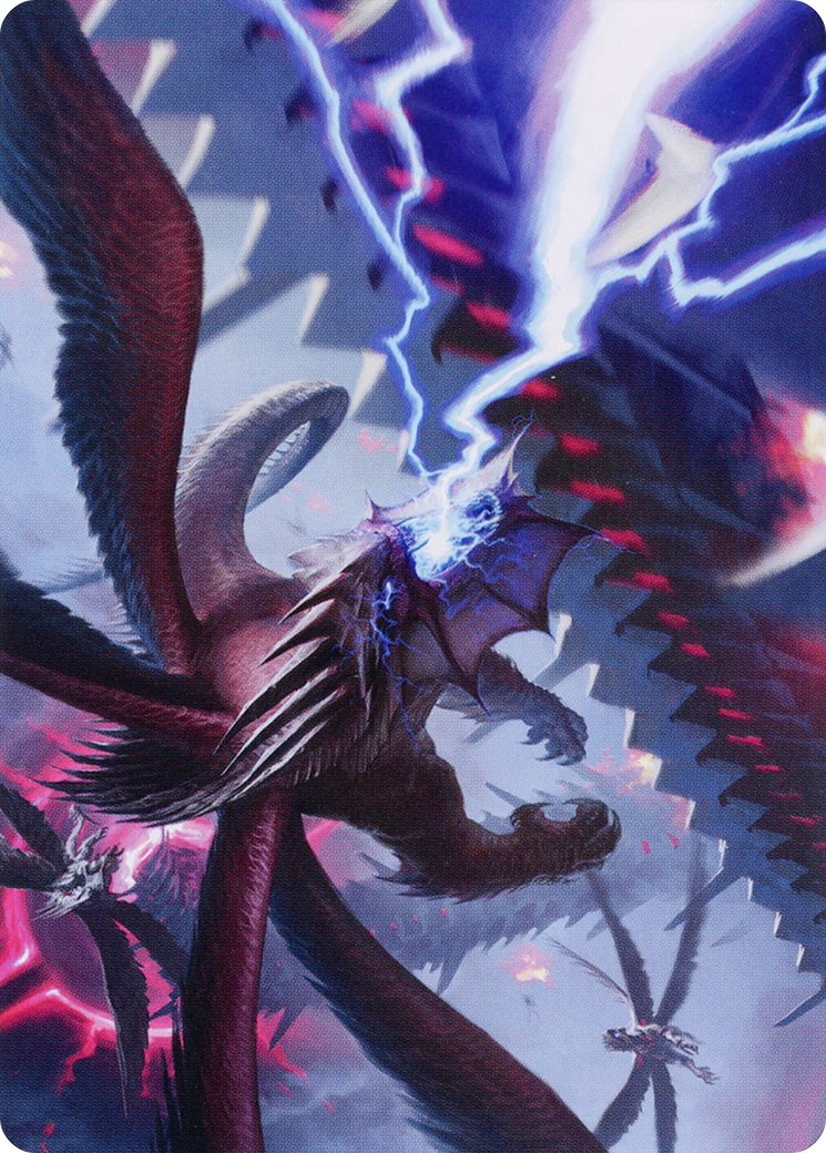 Defiant Thundermaw Art Card [March of the Machine Art Series] | Boutique FDB TCG