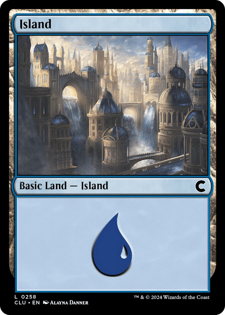 Island (0258) [Ravnica: Clue Edition] | Boutique FDB TCG