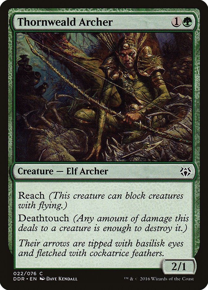 Thornweald Archer [Duel Decks: Nissa vs. Ob Nixilis] | Boutique FDB TCG