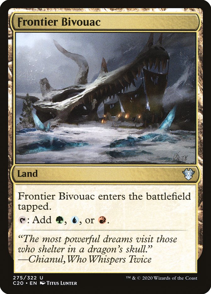 Frontier Bivouac [Commander 2020] | Boutique FDB TCG