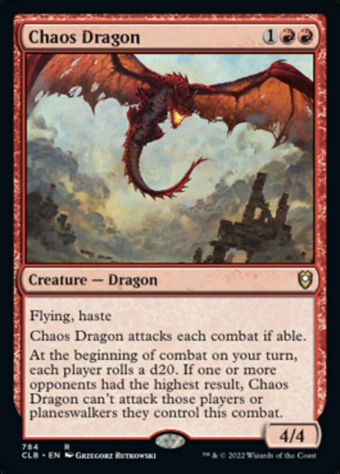 Chaos Dragon [Commander Legends: Battle for Baldur's Gate] | Boutique FDB TCG