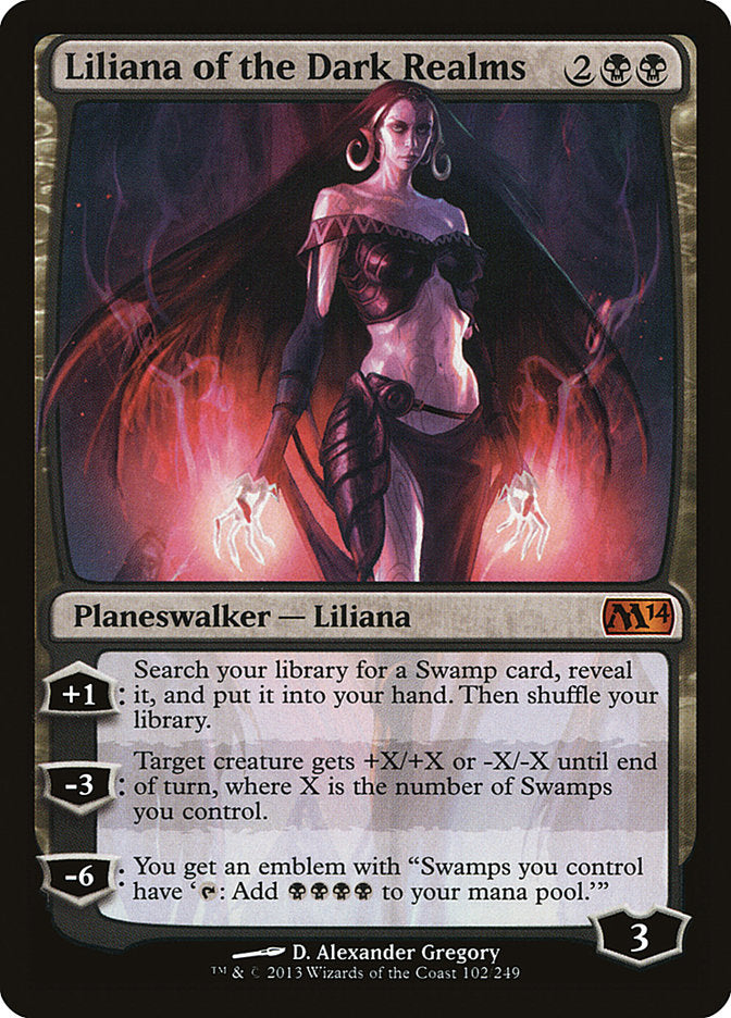 Liliana of the Dark Realms [Magic 2014] | Boutique FDB TCG