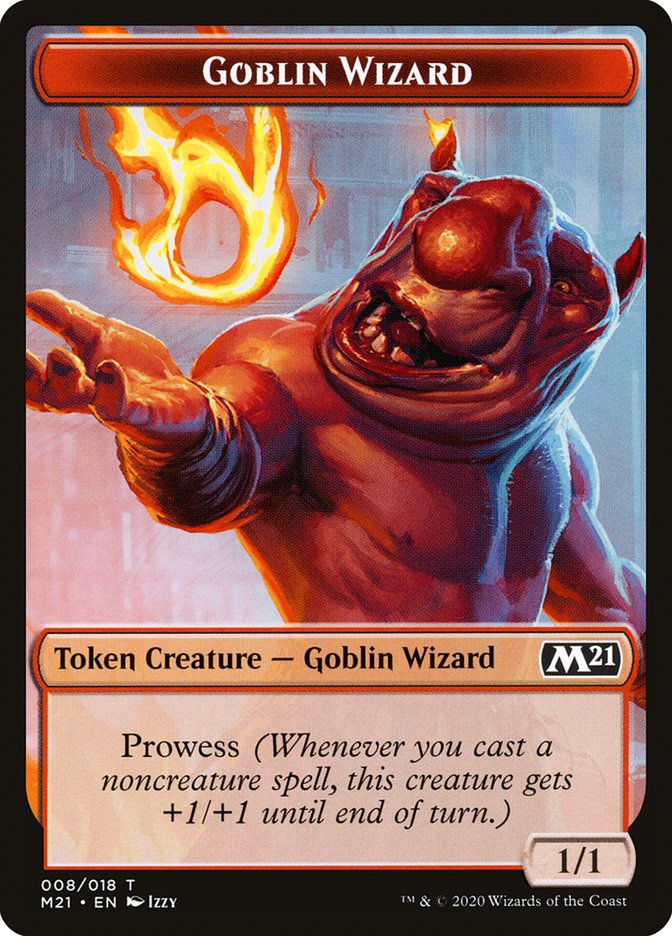 Goblin Wizard Token [Core Set 2021 Tokens] | Boutique FDB TCG