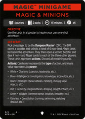 Magic & Minions (Magic Minigame) [Dungeons & Dragons: Adventures in the Forgotten Realms Minigame] | Boutique FDB TCG