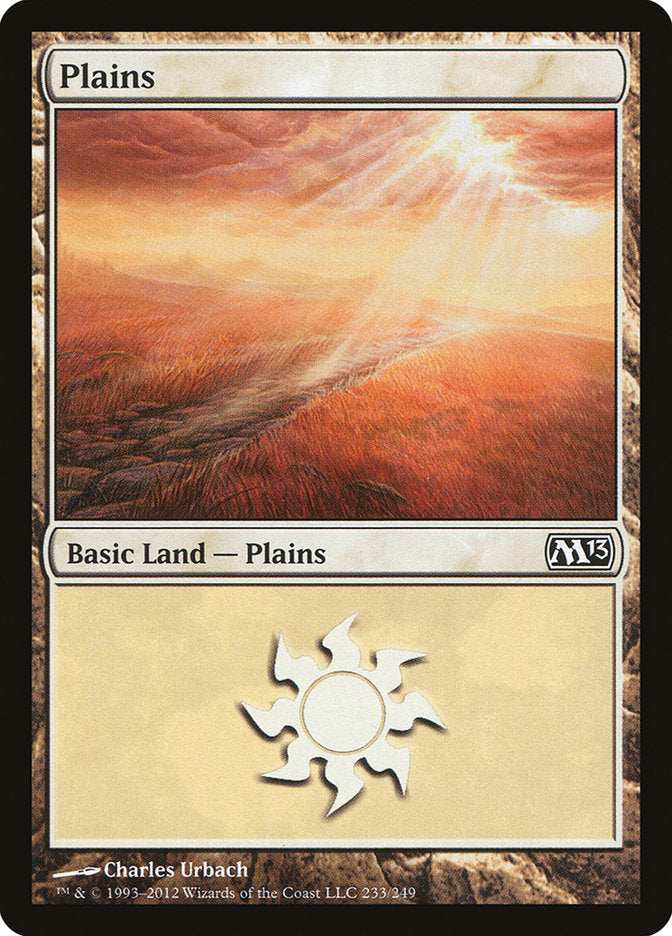 Plains (233) [Magic 2013] | Boutique FDB TCG