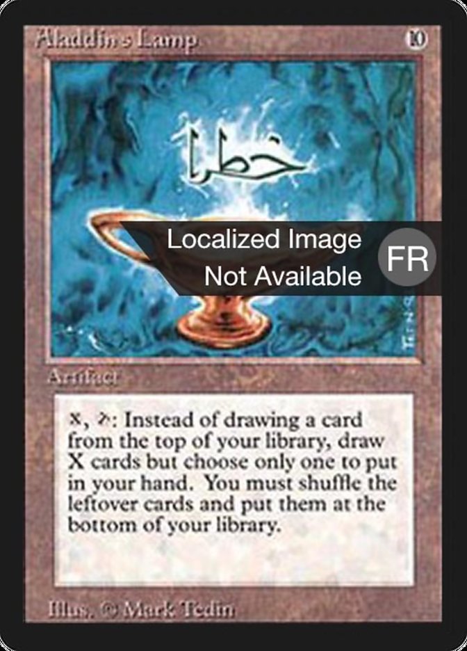 Aladdin's Lamp [Foreign Black Border] | Boutique FDB TCG