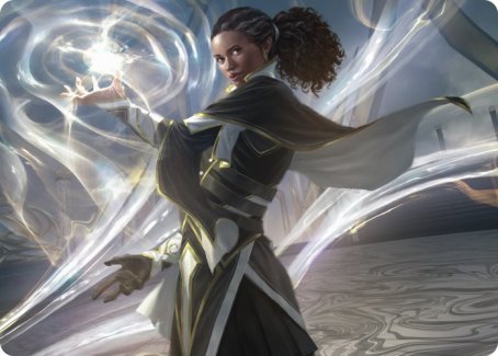 Clever Lumimancer Art Card [Strixhaven: School of Mages Art Series] | Boutique FDB TCG