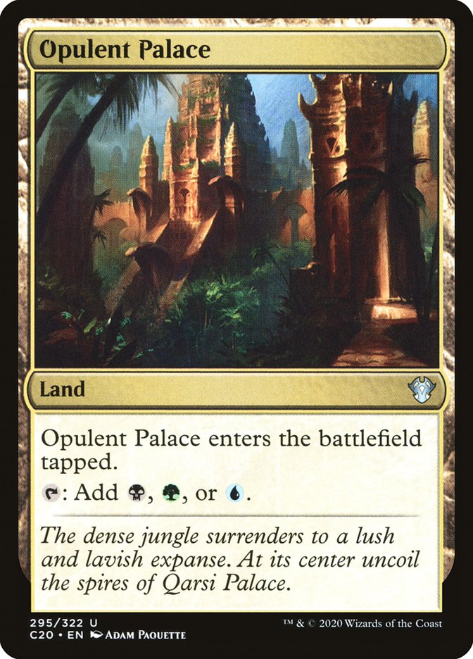 Opulent Palace [Commander 2020] | Boutique FDB TCG