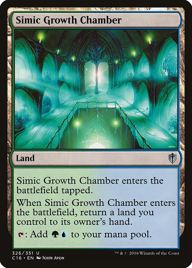 Simic Growth Chamber [Commander 2016] | Boutique FDB TCG