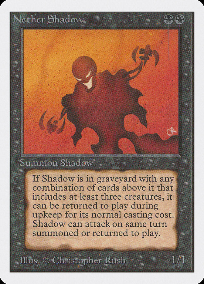 Nether Shadow [Unlimited Edition] | Boutique FDB TCG