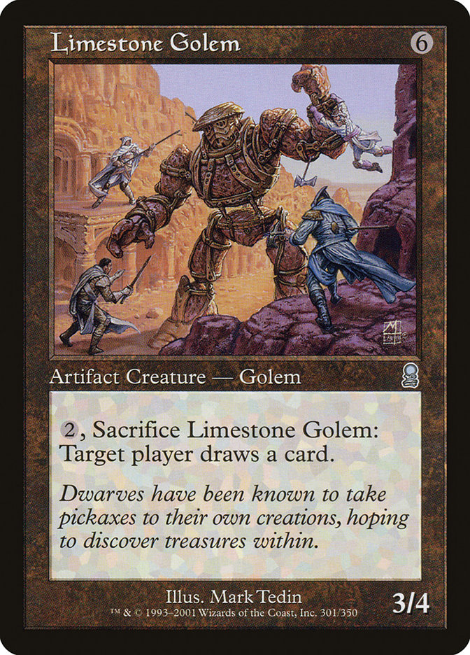 Limestone Golem [Odyssey] | Boutique FDB TCG