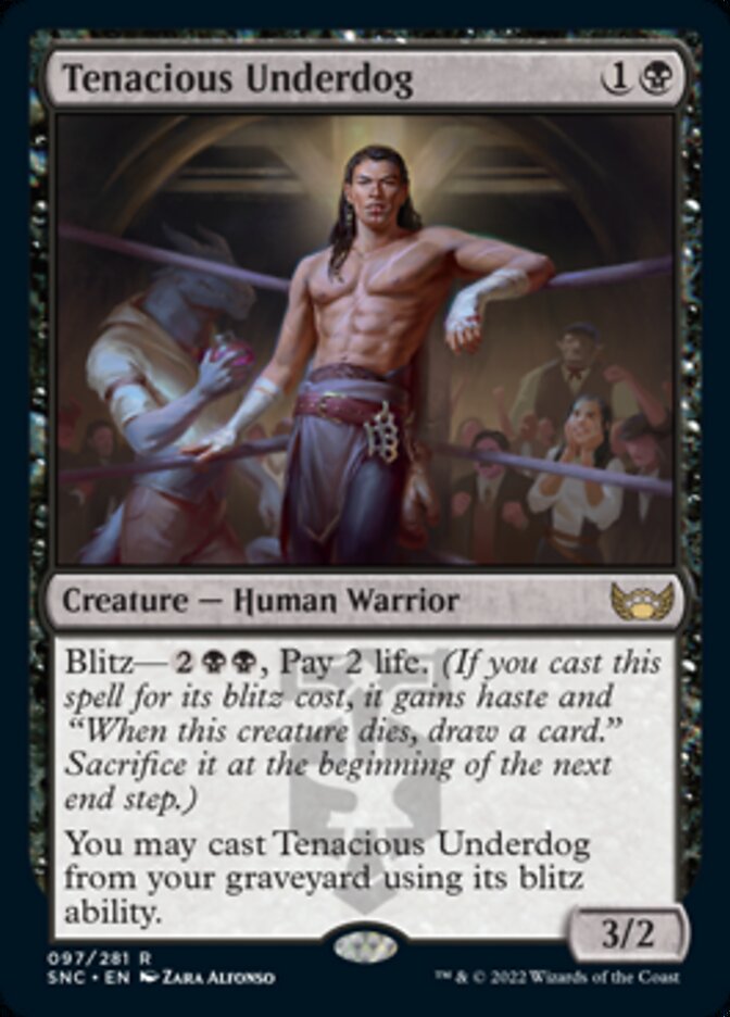 Tenacious Underdog [Streets of New Capenna] | Boutique FDB TCG