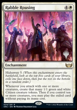 Rabble Rousing (Promo Pack) [Streets of New Capenna Promos] | Boutique FDB TCG