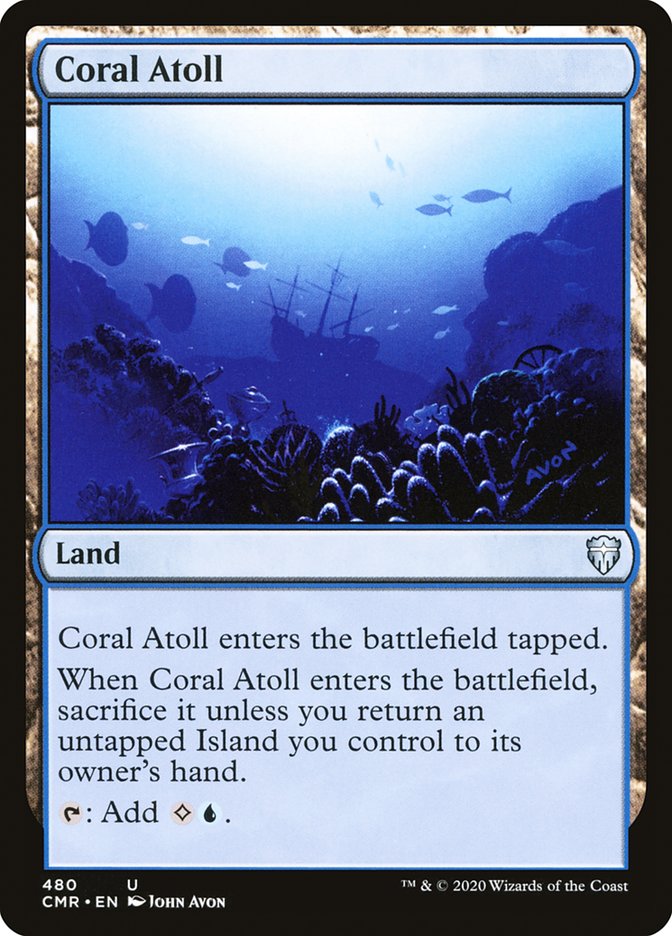 Coral Atoll [Commander Legends] | Boutique FDB TCG