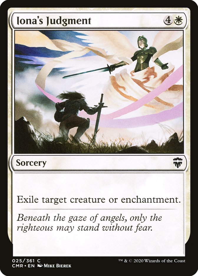 Iona's Judgment [Commander Legends] | Boutique FDB TCG