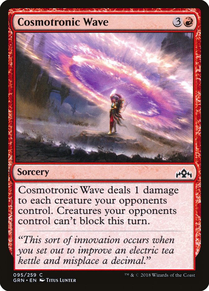 Cosmotronic Wave [Guilds of Ravnica] | Boutique FDB TCG