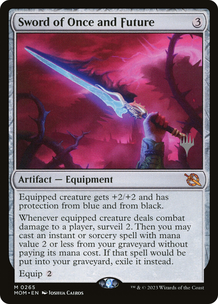 Sword of Once and Future (Promo Pack) [March of the Machine Promos] | Boutique FDB TCG