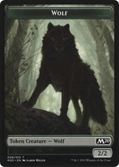 Zombie // Wolf Double-Sided Token [Game Night 2019 Tokens] | Boutique FDB TCG