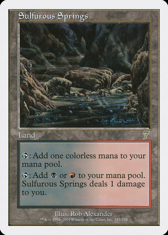 Sulfurous Springs [Seventh Edition] | Boutique FDB TCG