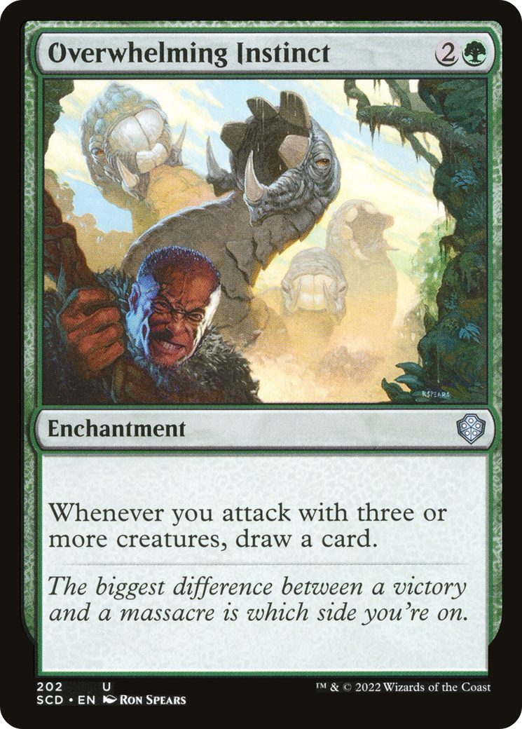 Overwhelming Instinct [Starter Commander Decks] | Boutique FDB TCG