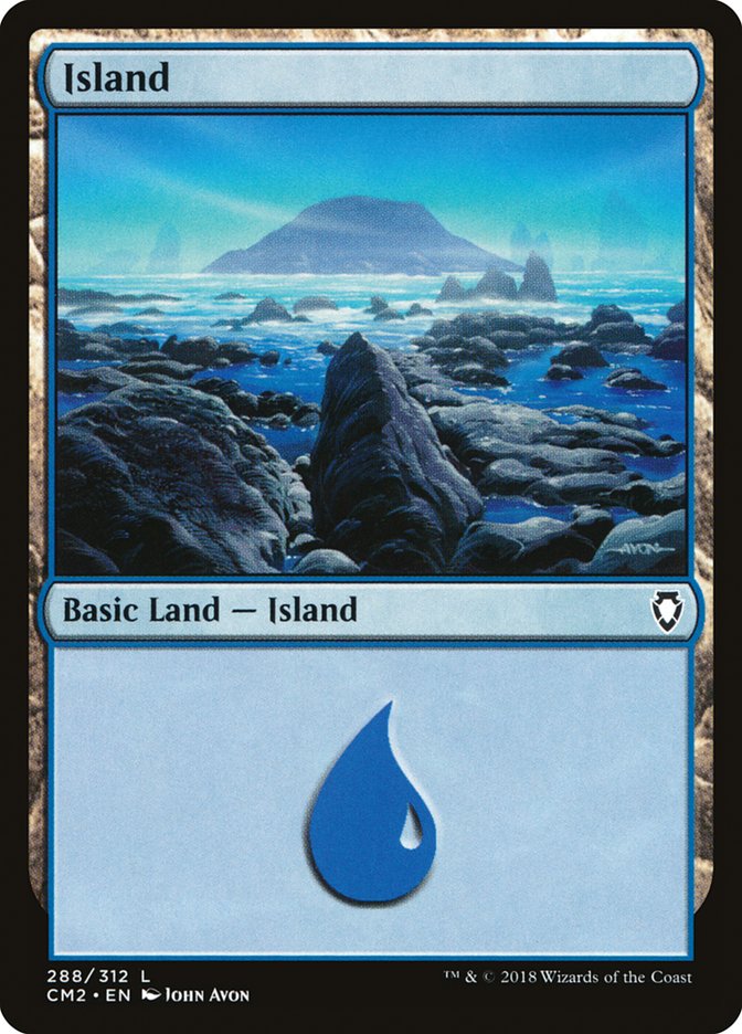 Island (288) [Commander Anthology Volume II] | Boutique FDB TCG